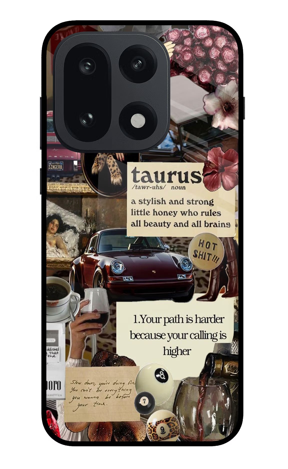 Taurus Zodiac OnePlus 15 Glass Case