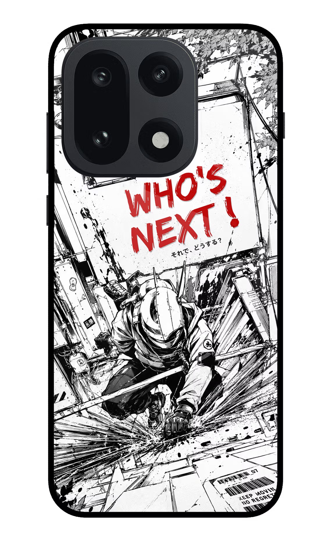 Who's Next OnePlus 15 Glass Case Back Cover by Casekaro