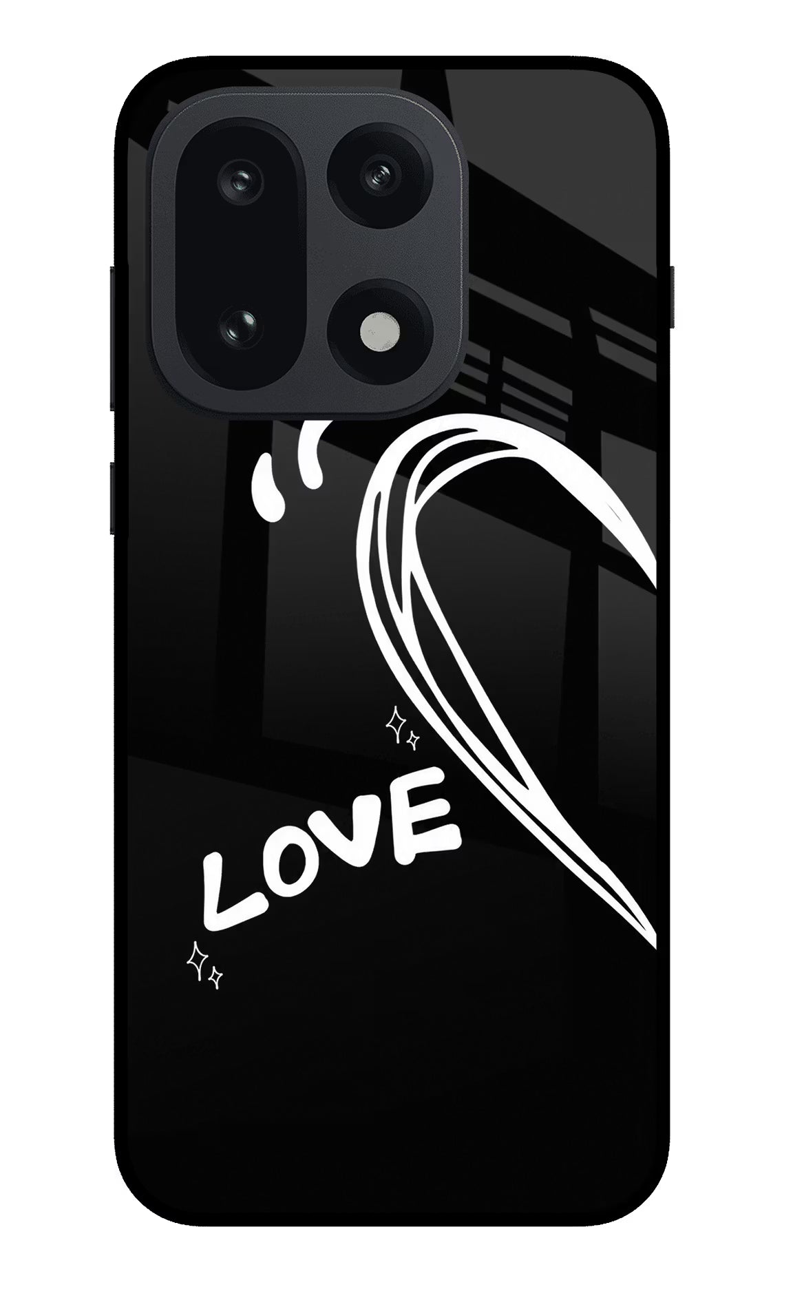 Love Line OnePlus 15 Glass Case