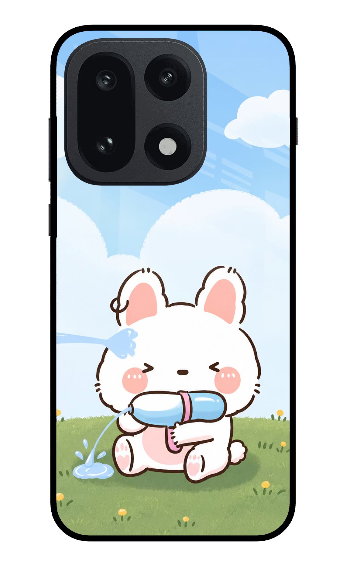 Bunny Treat OnePlus 15 Glass Case