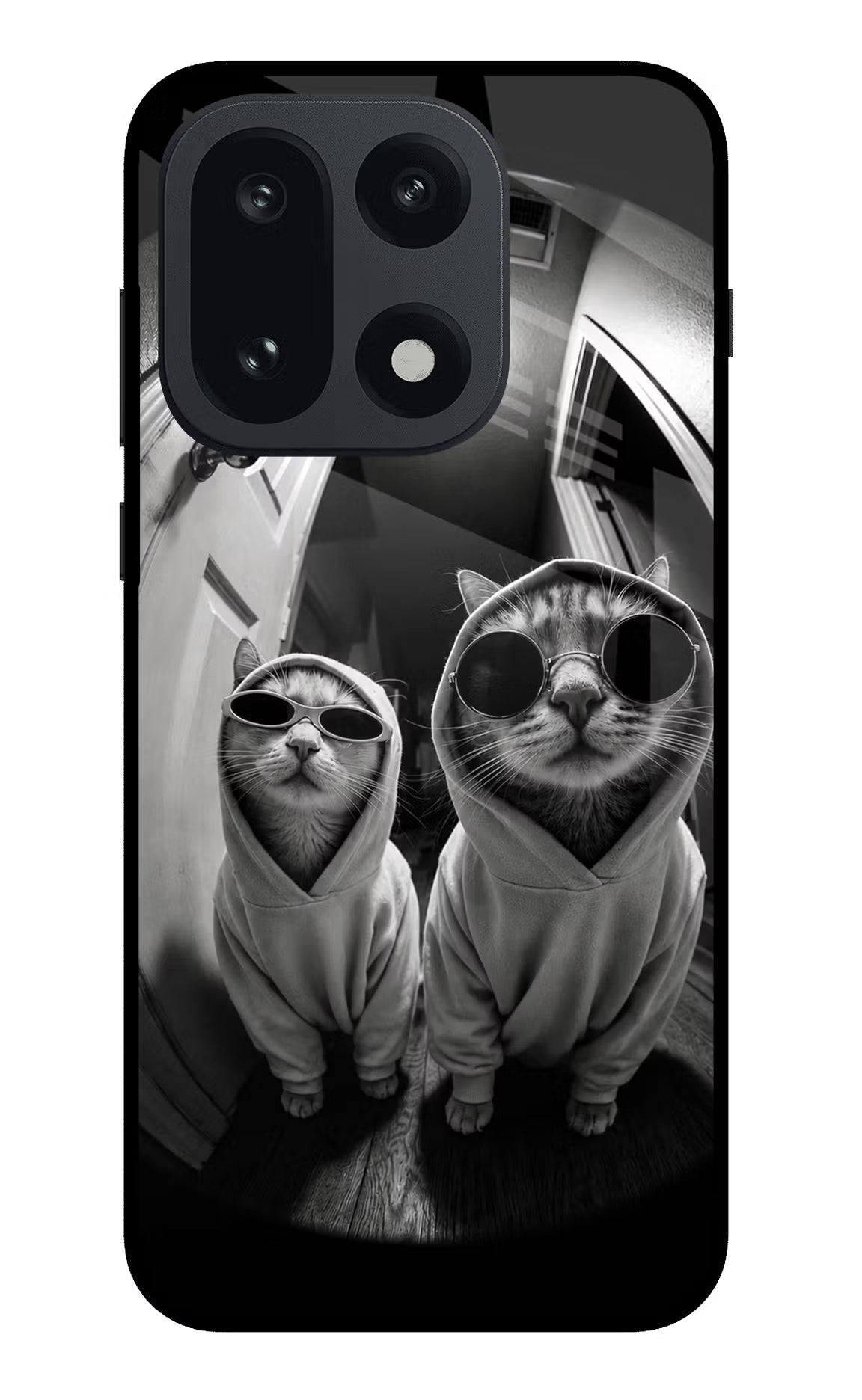 Hood Cats OnePlus 15 Glass Case