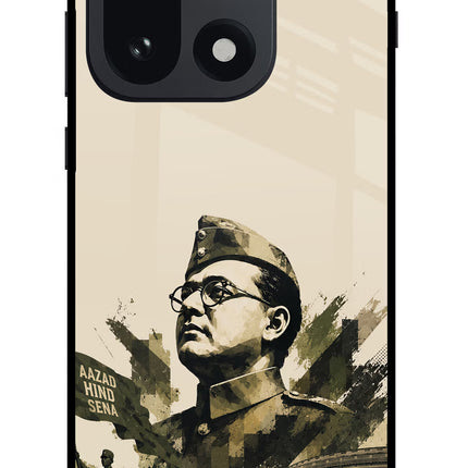 Netaji Rising OnePlus 15 Glass Case