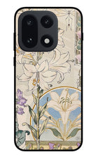 White Lily OnePlus 15 Glass Case