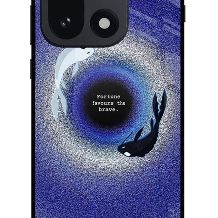 Dark Koi OnePlus 15 Glass Case