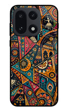 Folk Print OnePlus 15 Glass Case