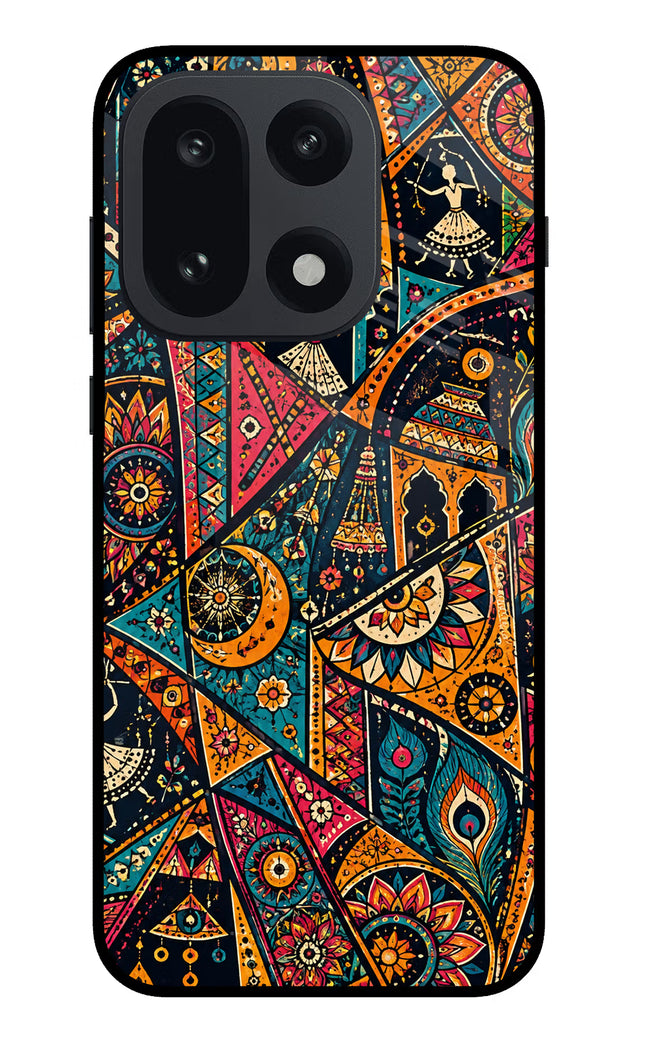 Folk Print OnePlus 15 Glass Case