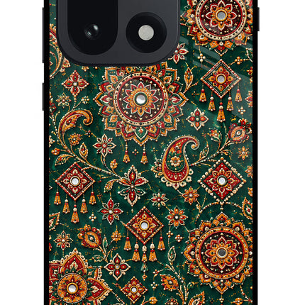 Green Pataka OnePlus 15 Glass Case