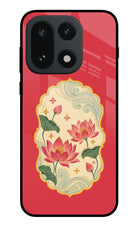 Pink Lotus OnePlus 15 Glass Case