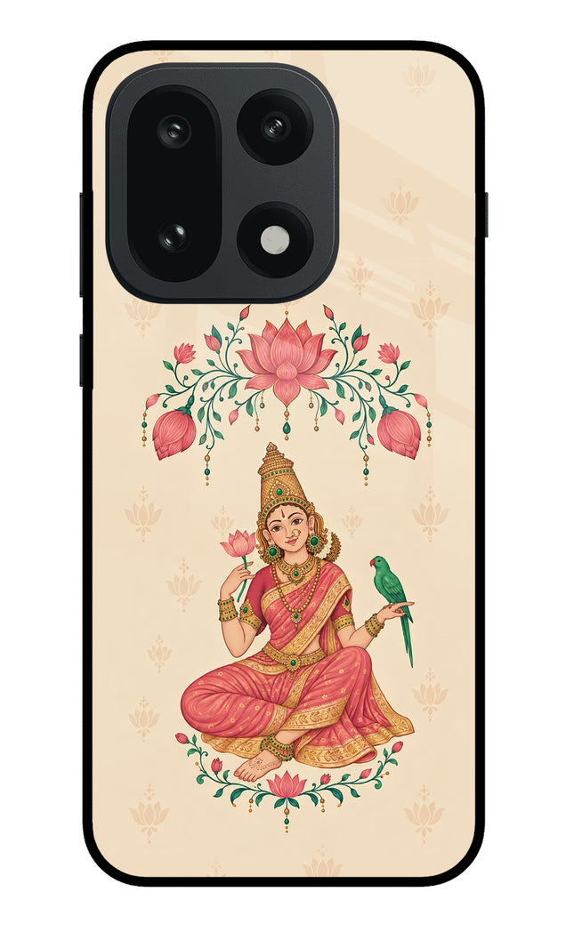 Goddess Lakshmi OnePlus 15 Glass Case