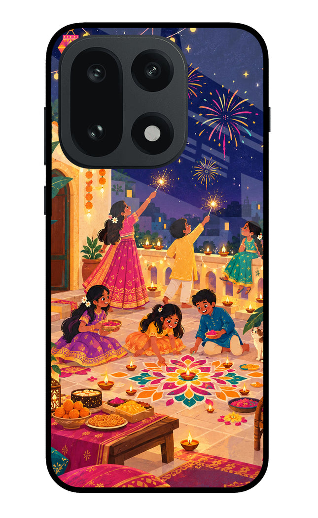 Diwali Night OnePlus 15 Glass Case