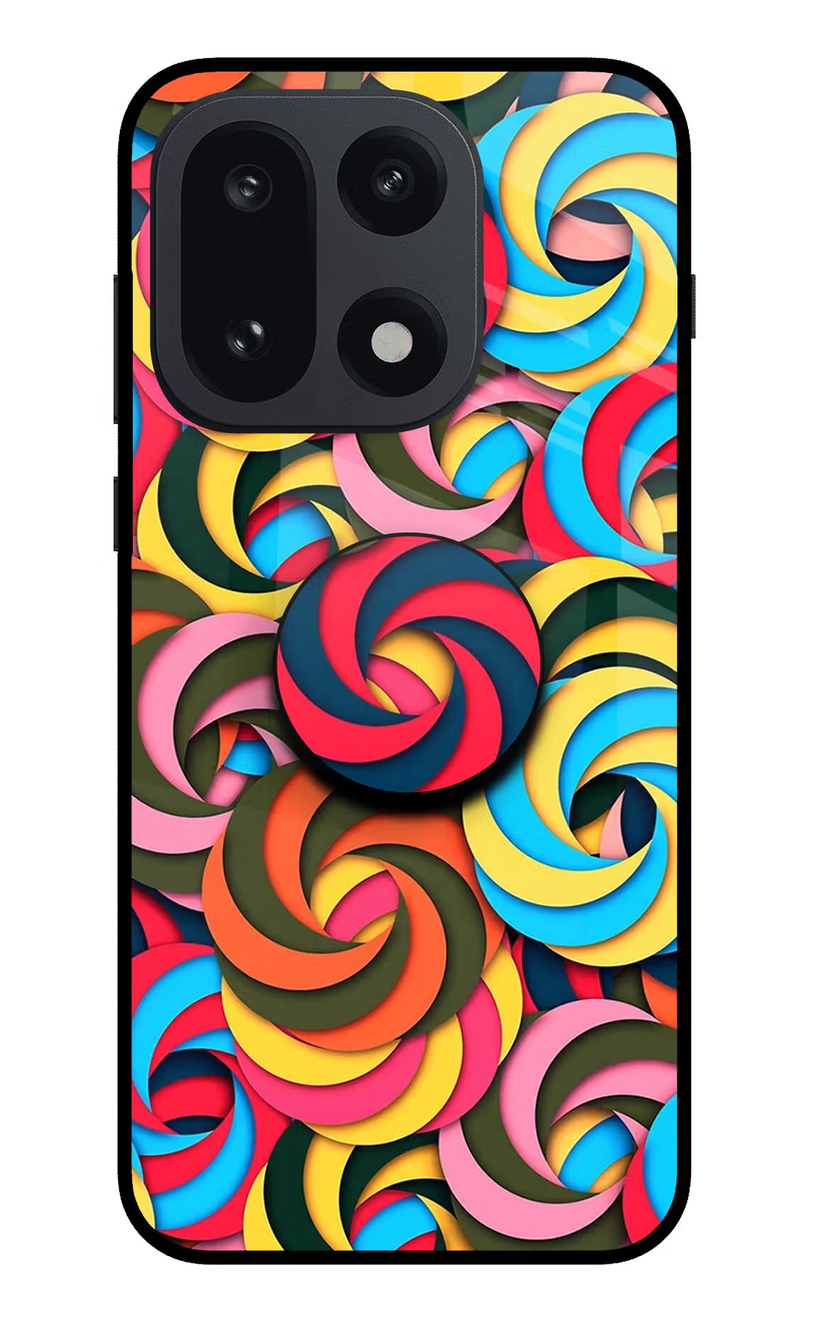 Spiral Pattern OnePlus 15 Pop Case by Casekaro