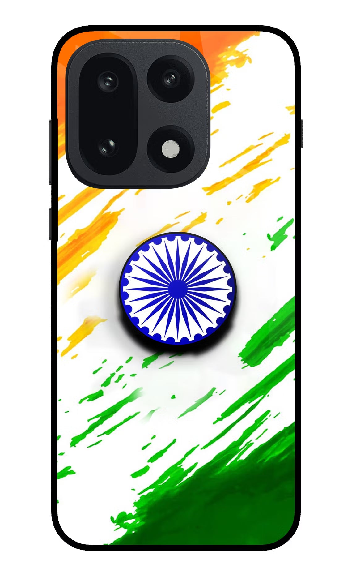 Indian Flag Ashoka Chakra OnePlus 15 Pop Case by Casekaro