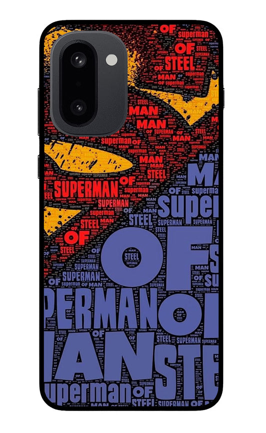 Superman OnePlus 15R Glass Case
