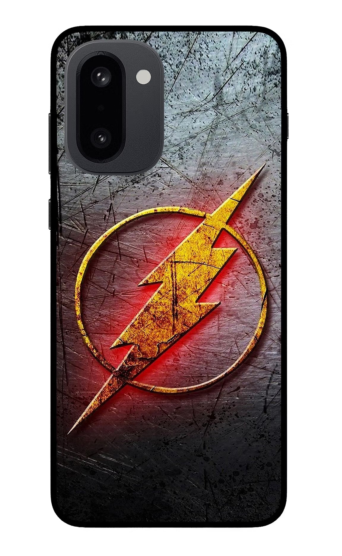 Flash OnePlus 15R Glass Case Back Cover by Casekaro