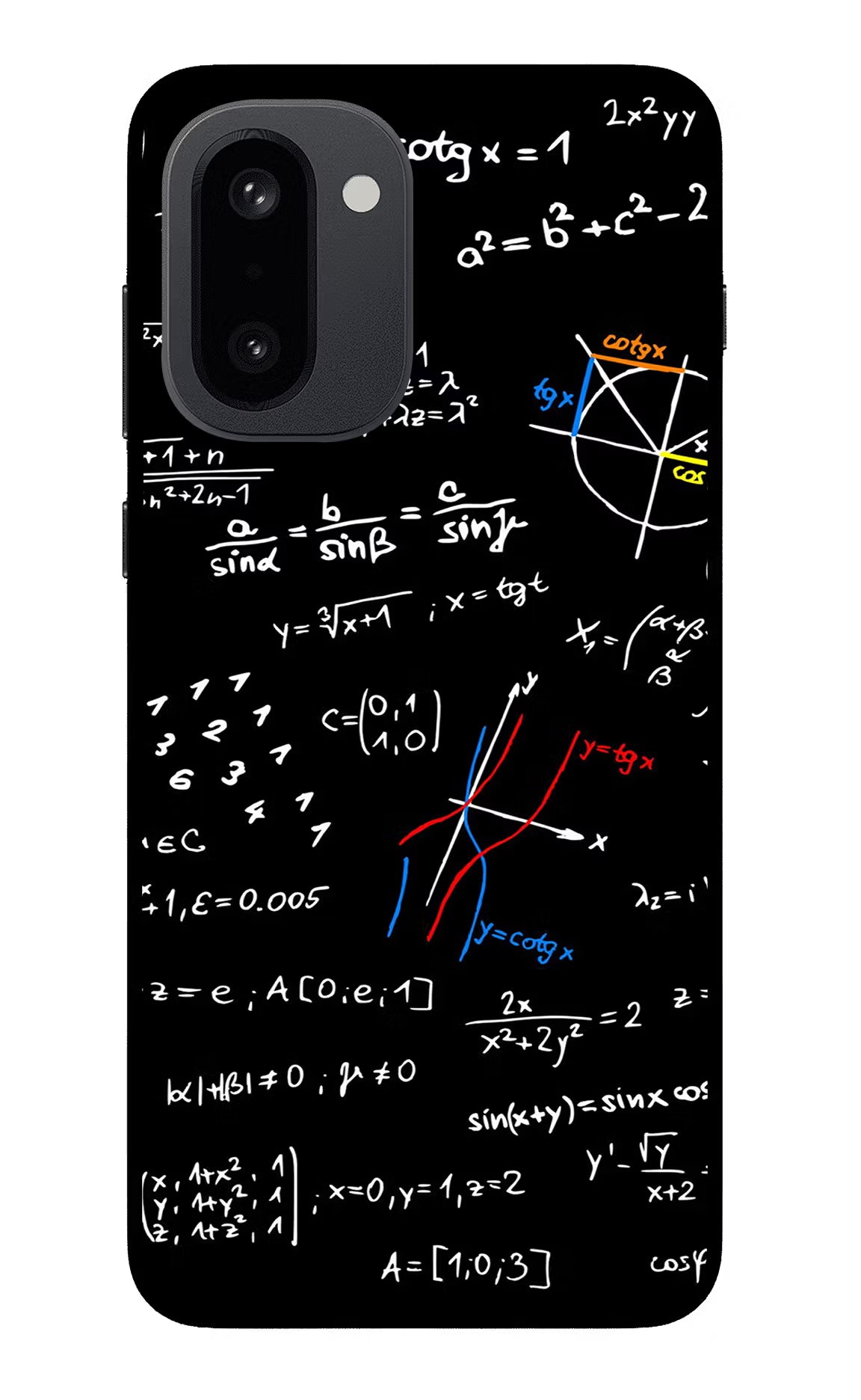 Mathematics Formula OnePlus 15R Glass Case Back Cover by Casekaro