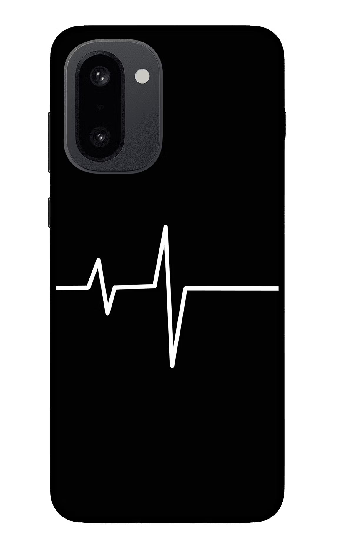 Heart Beats OnePlus 15R Glass Case Back Cover by Casekaro