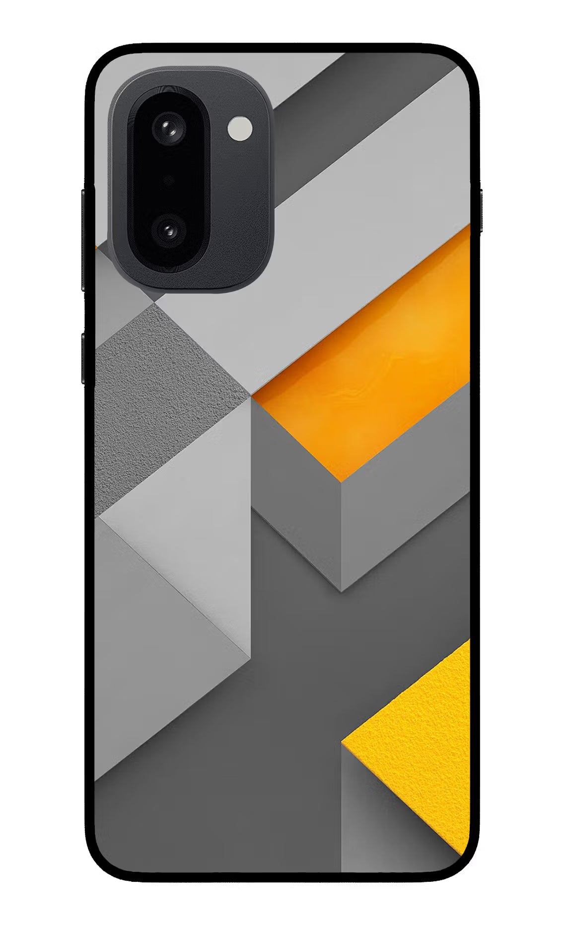 Abstract OnePlus 15R Glass Case Back Cover by Casekaro