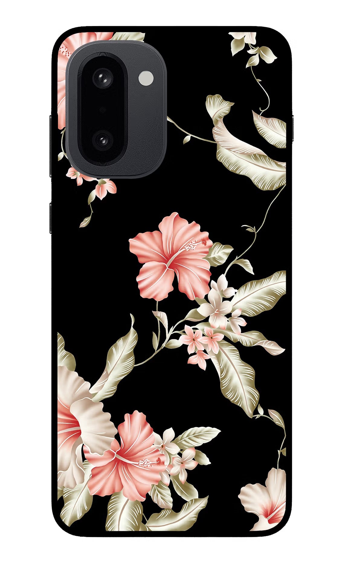 Flowers OnePlus 15R Glass Case Back Cover by Casekaro