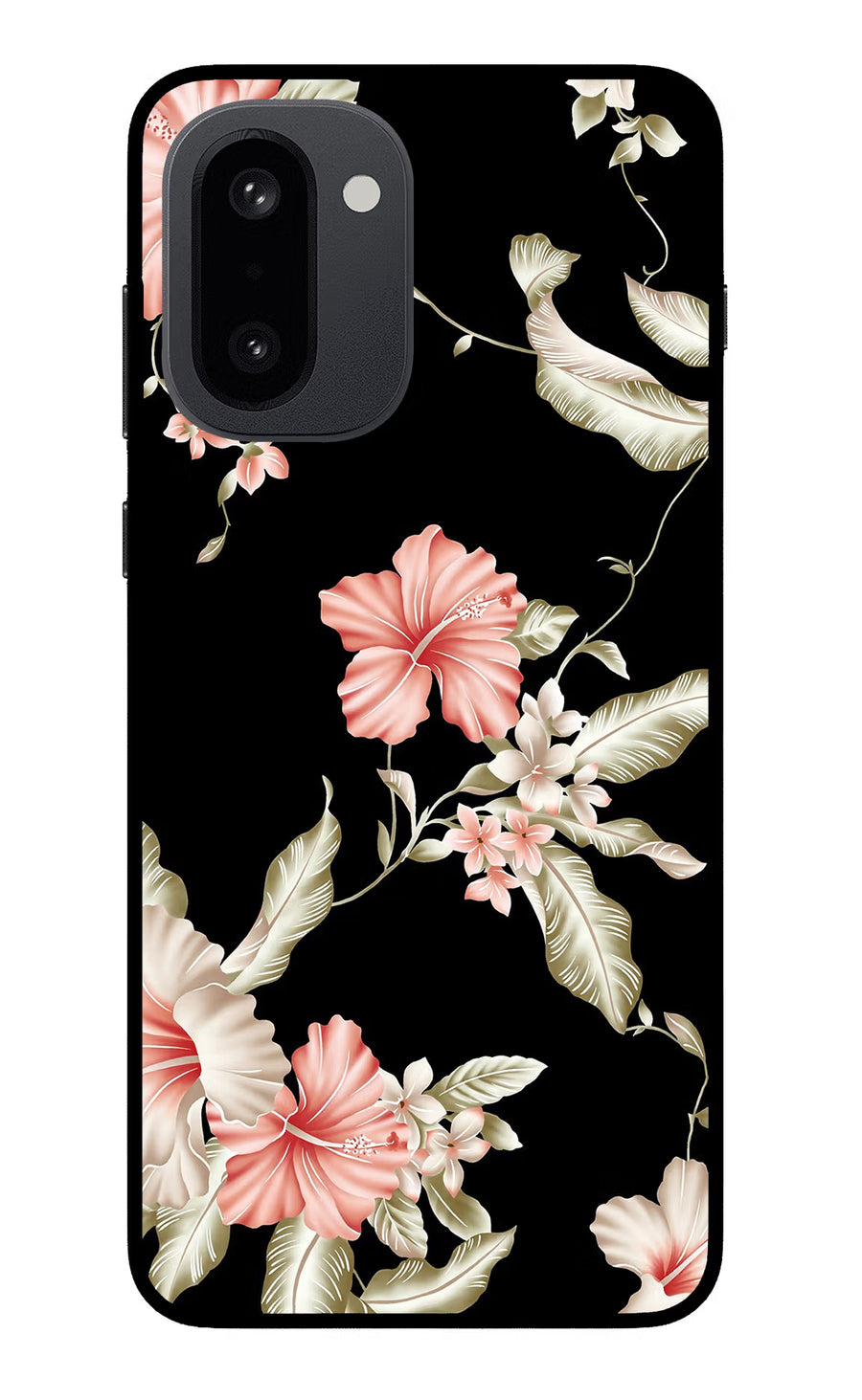Flowers OnePlus 15R Back Cover, Glass case
