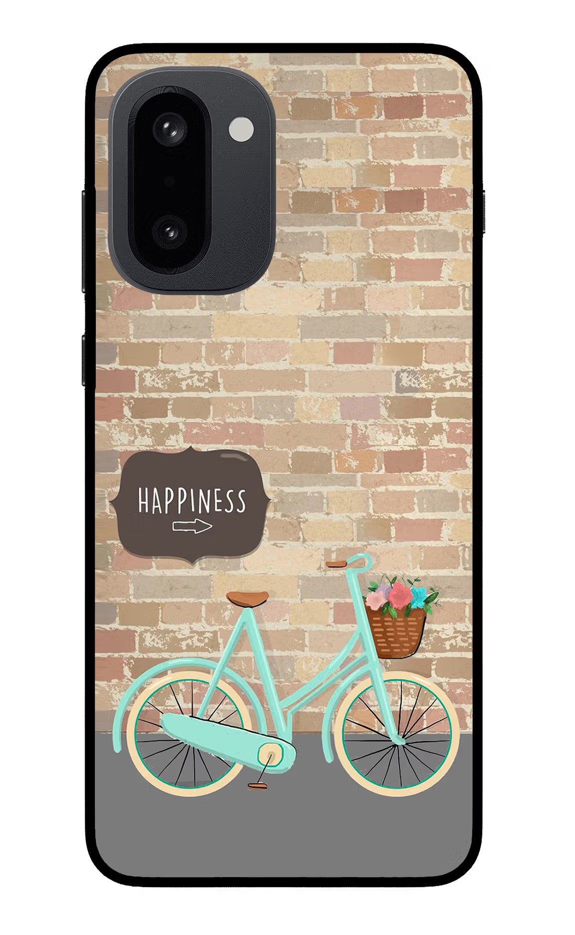 Happiness Artwork OnePlus 15R Glass Case