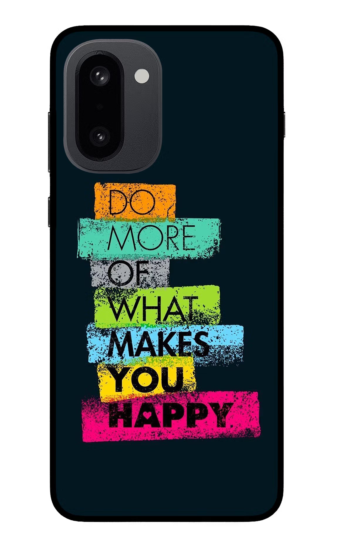 Do More Of What Makes You Happy OnePlus 15R Glass Case