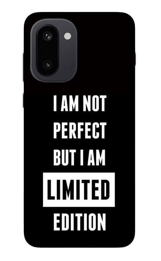 I Am Not Perfect But I Am Limited Edition OnePlus 15R Glass Case