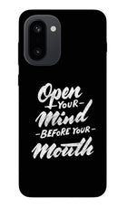 Open Your Mind Before Your Mouth OnePlus 15R Glass Case