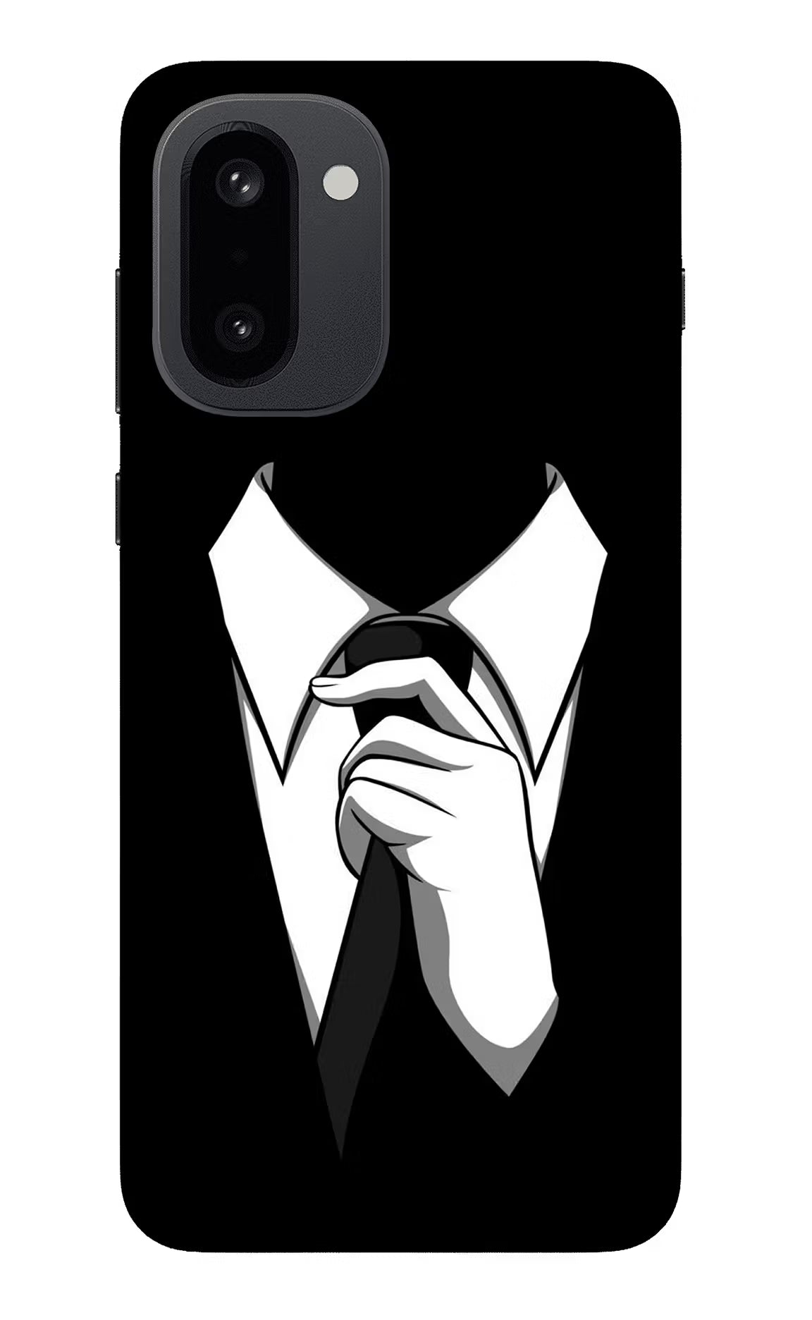 Black Tie OnePlus 15R Glass Case