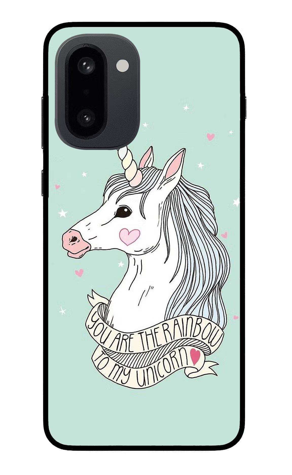 Unicorn Wallpaper OnePlus 15R Glass Case Back Cover by Casekaro