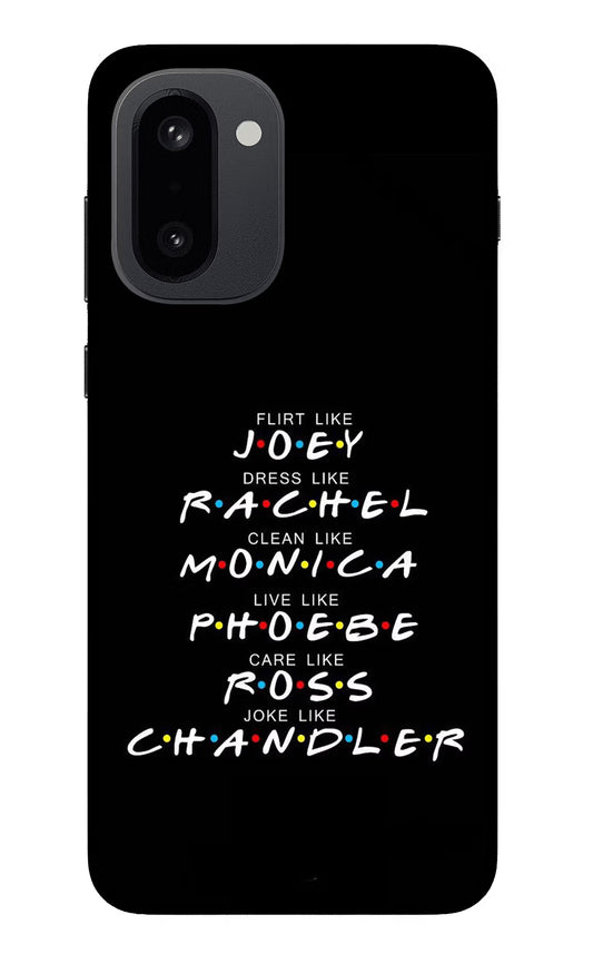 FRIENDS Character OnePlus 15R Glass Case