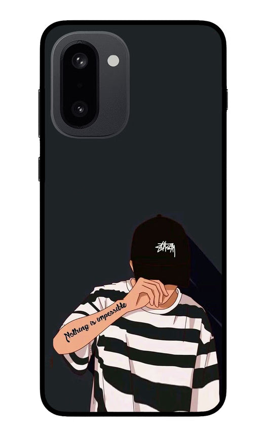 Aesthetic Boy OnePlus 15R Glass Case