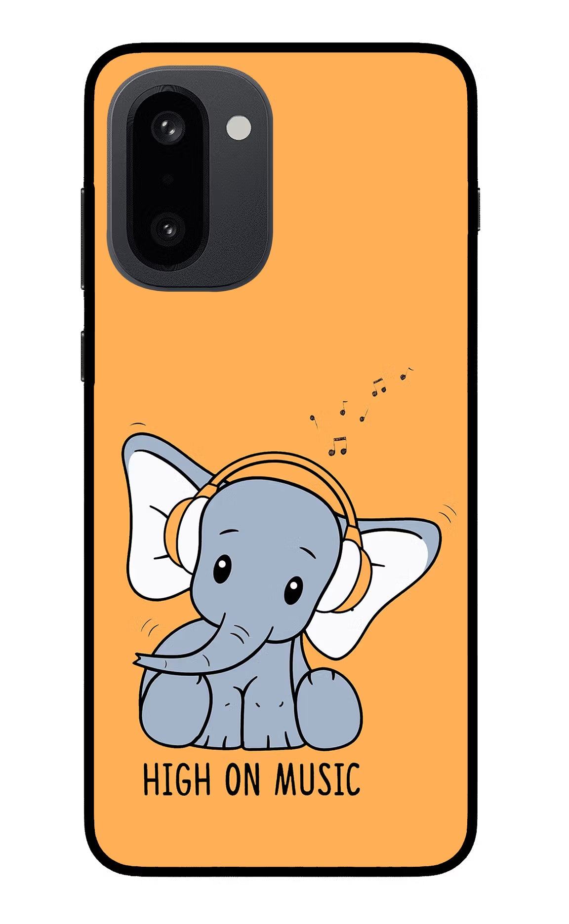 High On Music OnePlus 15R Glass Case Back Cover by Casekaro