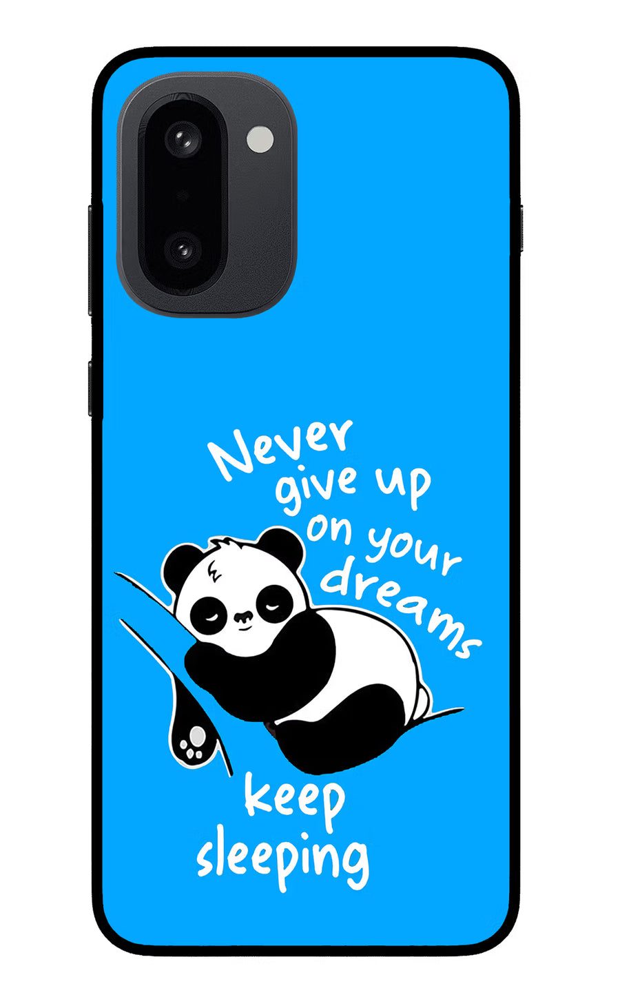 Keep Sleeping OnePlus 15R Back Cover, Glass case