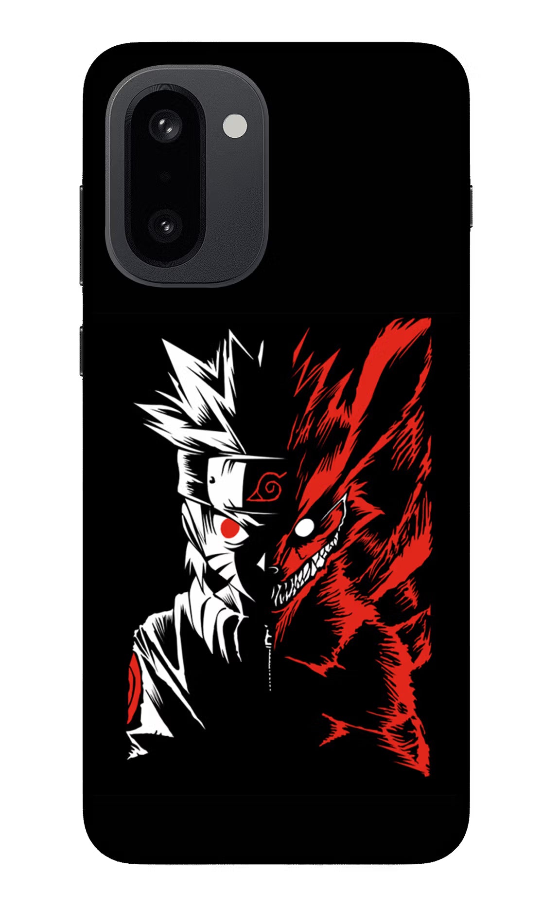 Naruto Two Face OnePlus 15R Glass Case