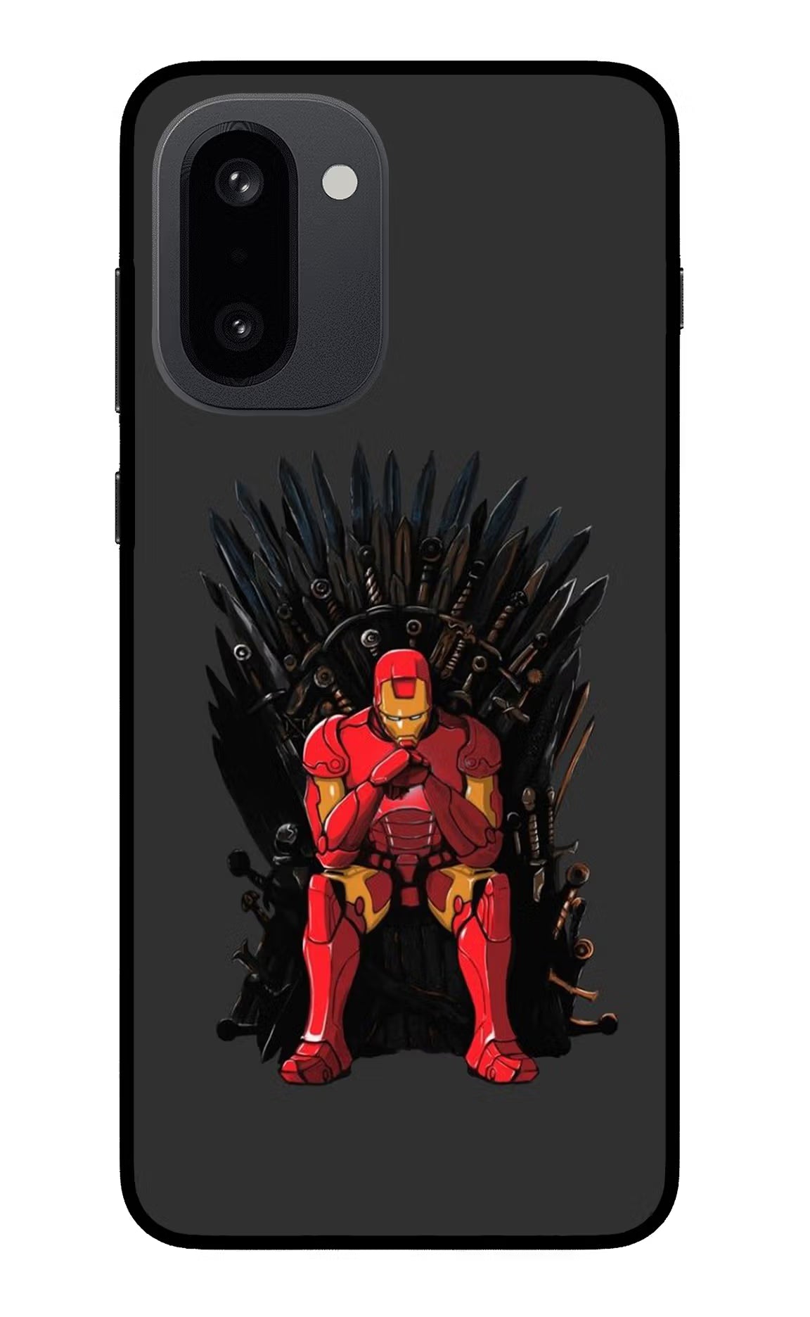 Ironman Throne OnePlus 15R Glass Case