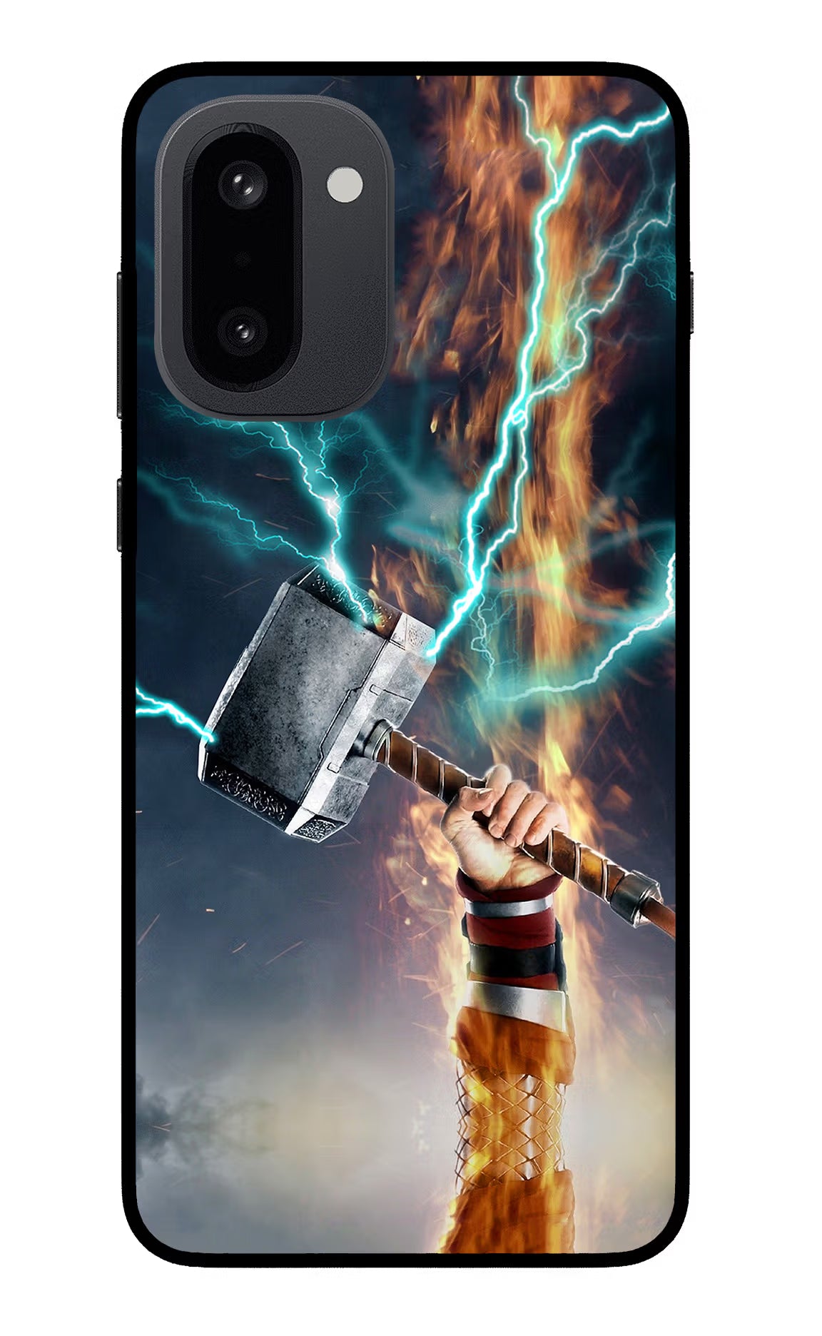 Thor Hammer Mjolnir OnePlus 15R Glass Case