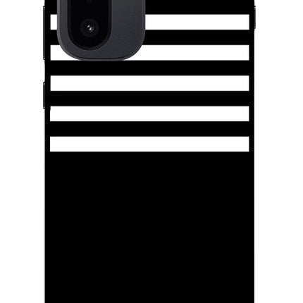 Black and White Print OnePlus 15R Glass Case Back Cover by Casekaro
