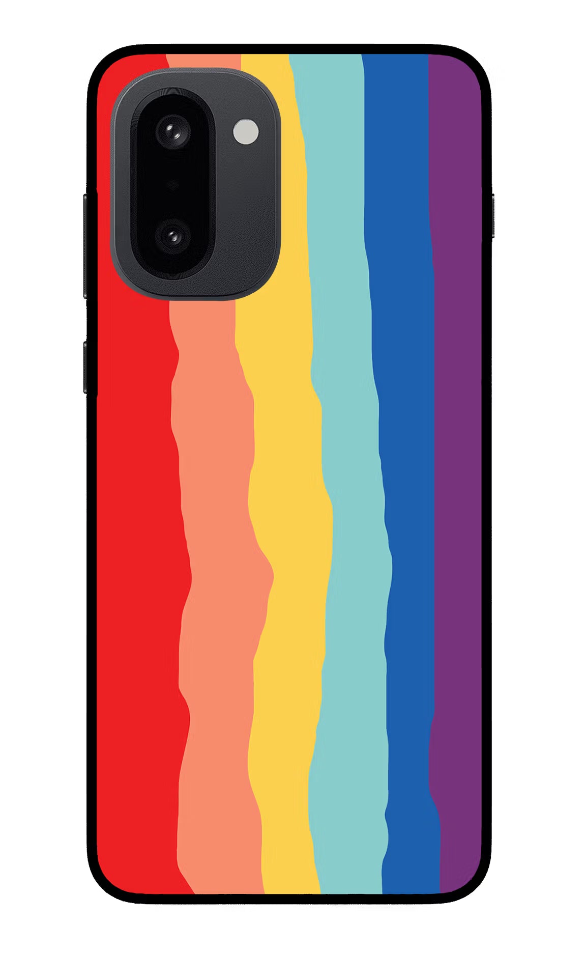 Rainbow OnePlus 15R Glass Case