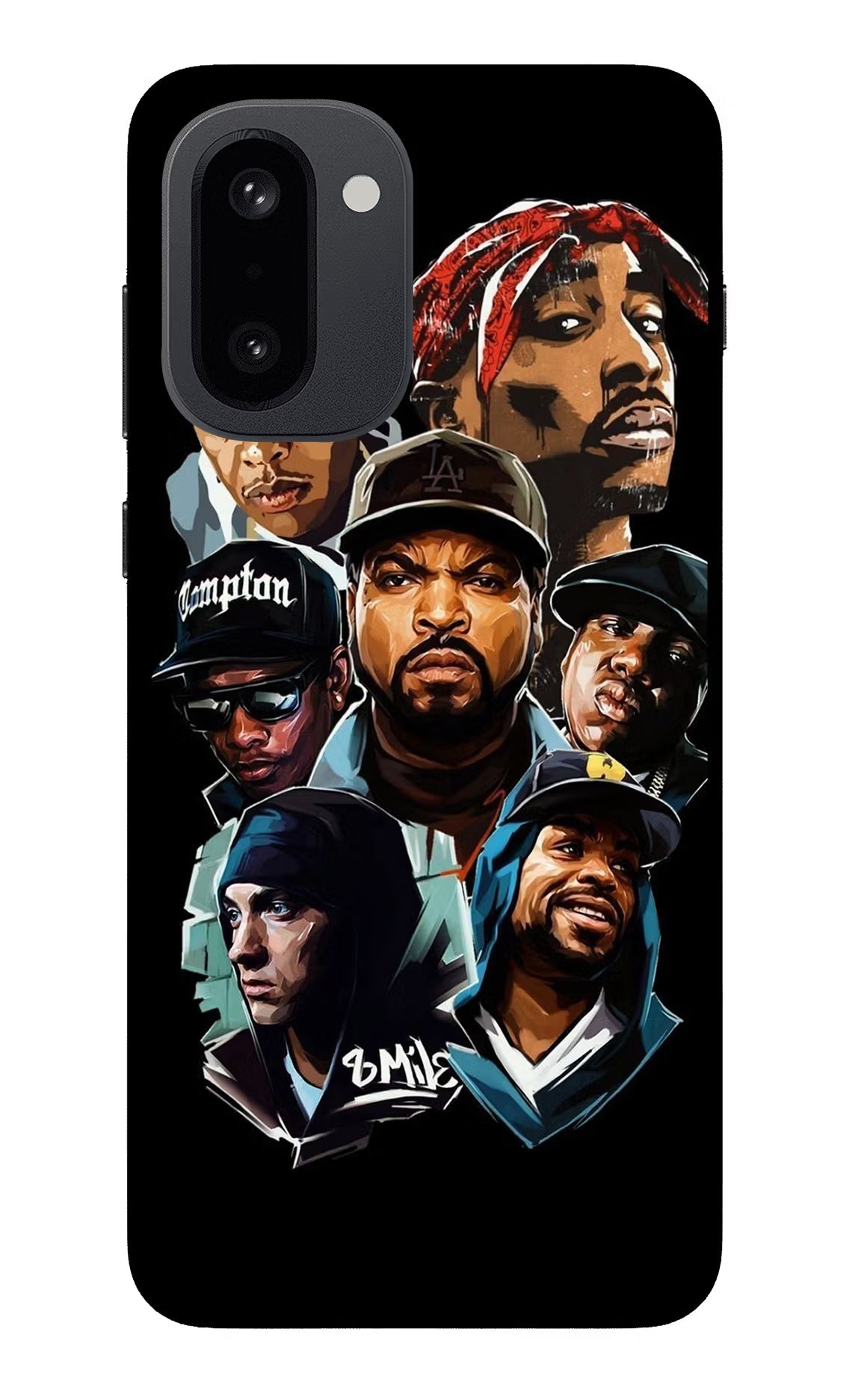 Rappers OnePlus 15R Glass Case Back Cover by Casekaro