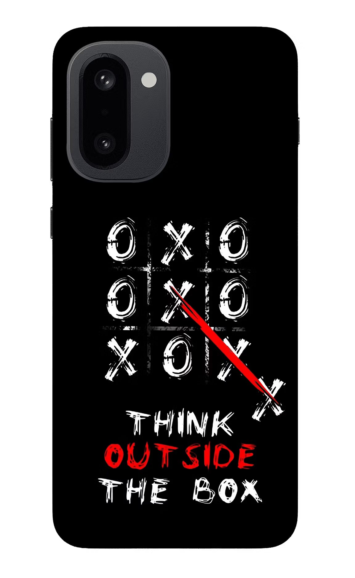Think out of the BOX OnePlus 15R Glass Case Back Cover by Casekaro
