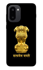 Satyamev Jayate Golden OnePlus 15R Glass Case