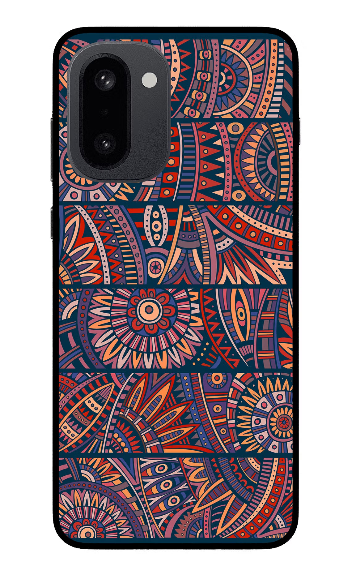 African Culture Design OnePlus 15R Glass Case Back Cover by Casekaro