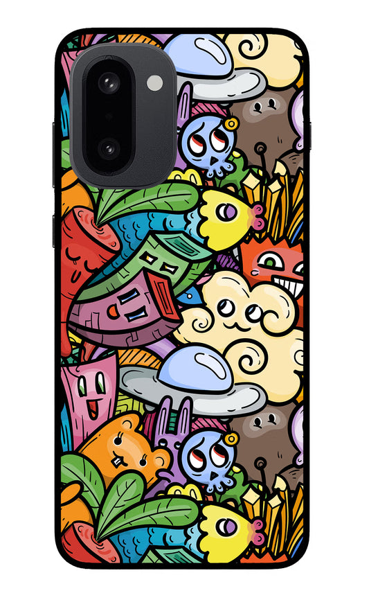 Veggie Doodle OnePlus 15R Glass Case