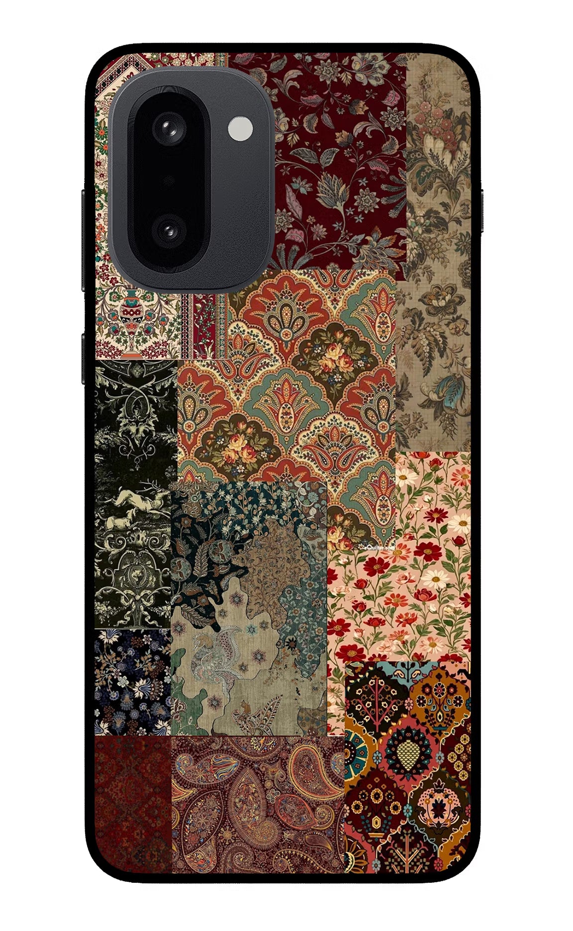 Desi Print OnePlus 15R Glass Case Back Cover by Casekaro