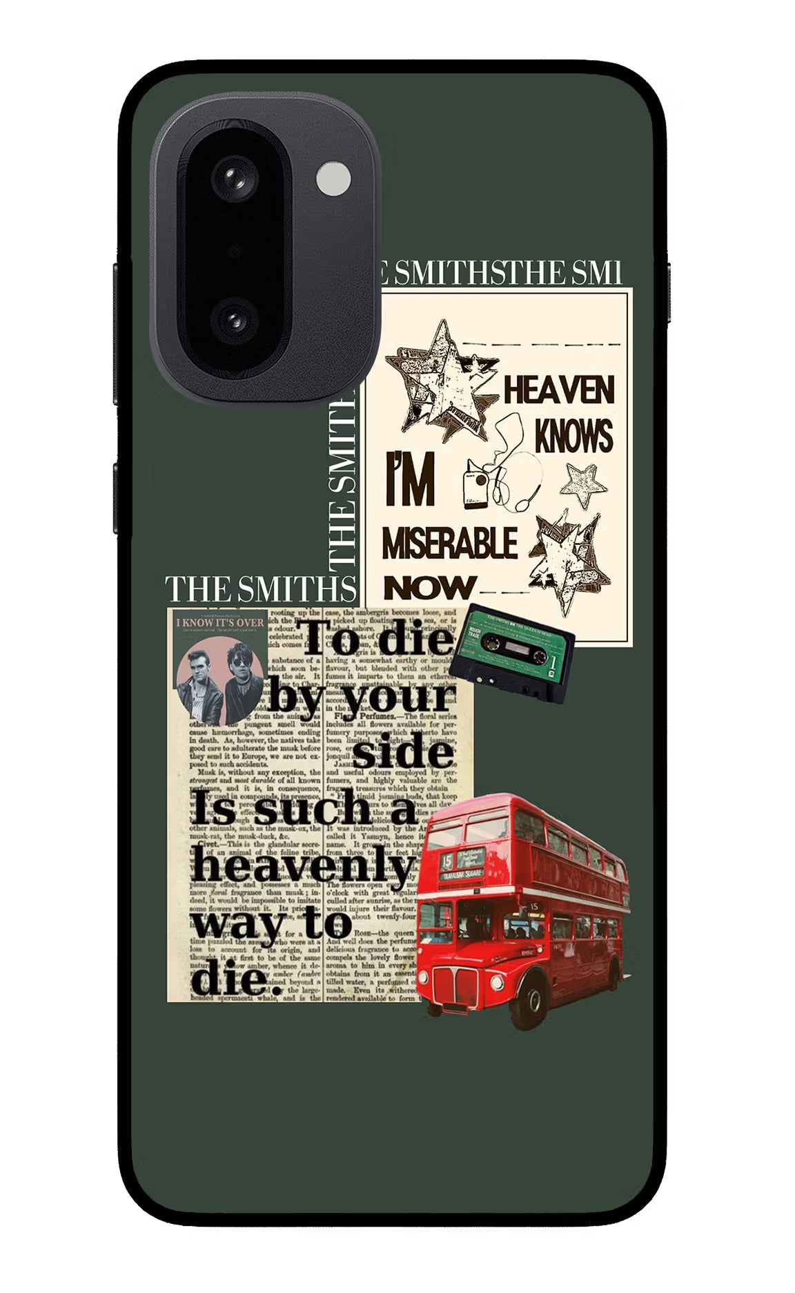 The Smiths OnePlus 15R Glass Case
