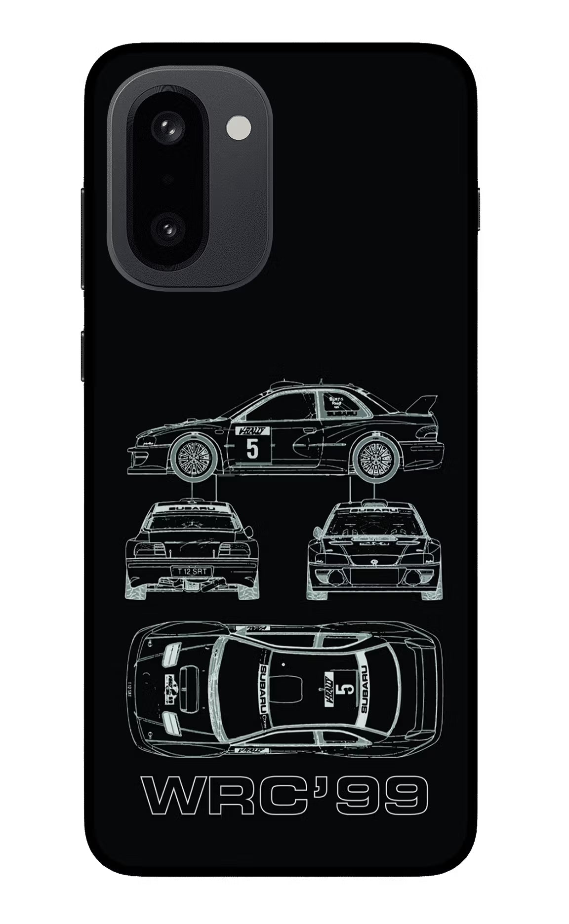 WRC'99 OnePlus 15R Glass Case