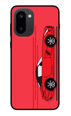 Red Velocity OnePlus 15R Glass Case