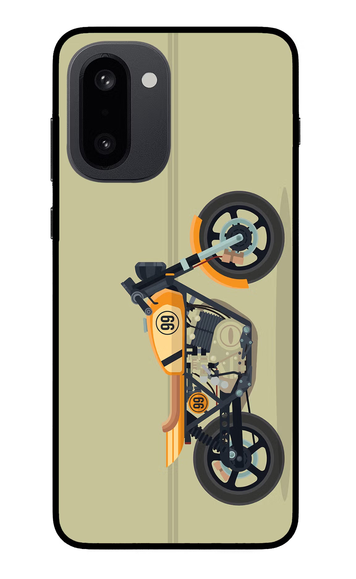 Vertical Speedster OnePlus 15R Glass Case