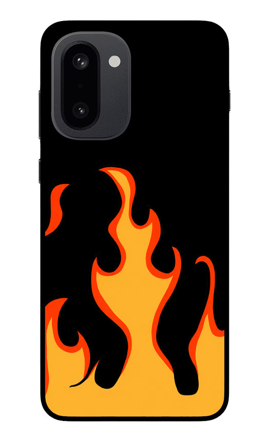 Fired Up – Black OnePlus 15R Glass Case