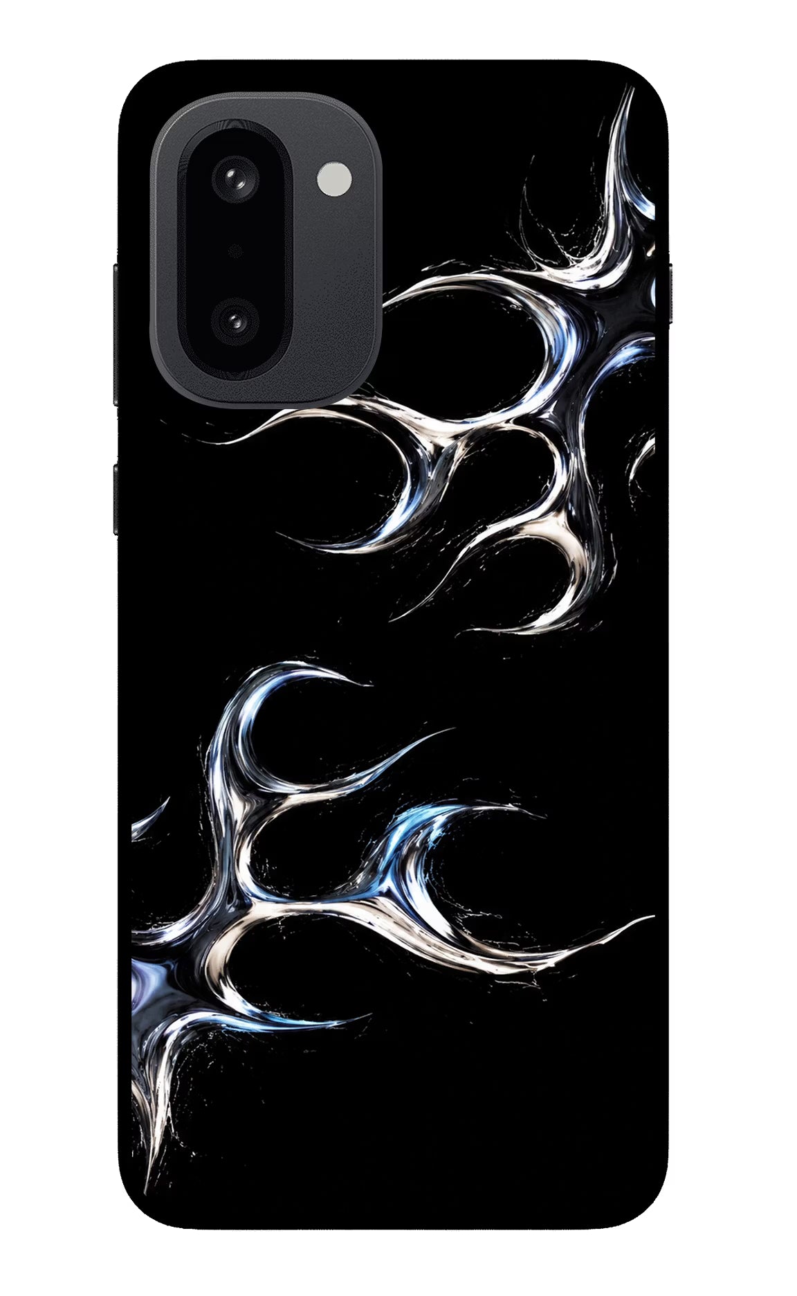 Chrome Tribal OnePlus 15R Glass Case